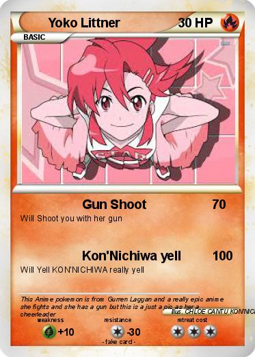 Pokemon Yoko Littner