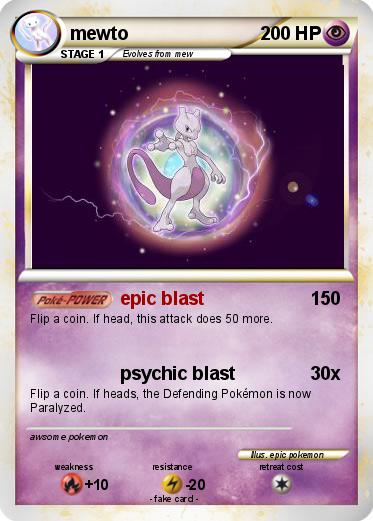 Pokemon mewto