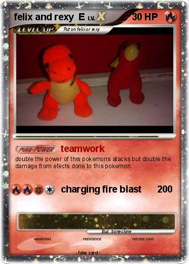 Pokemon felix and rexy  E