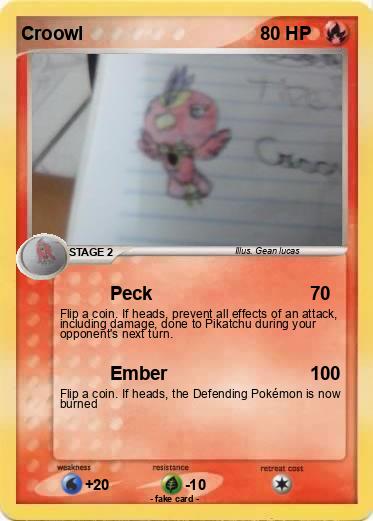 Pokemon Croowl