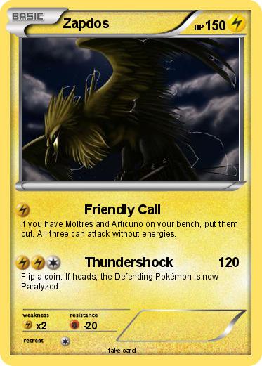 Pokemon Zapdos