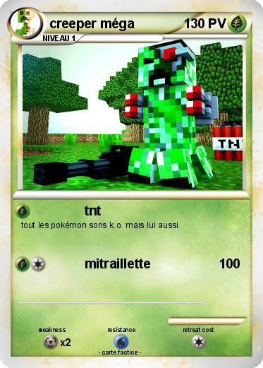Pokemon creeper méga