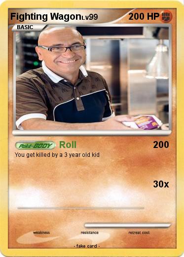 Pokemon Fighting Wagon