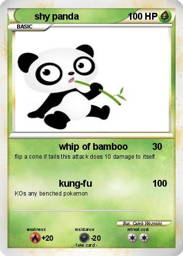 Pokemon shy panda