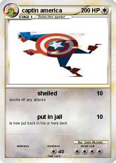 Pokemon captin america