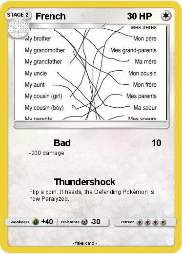 Pokemon French