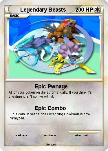 Pokemon Legendary Beasts