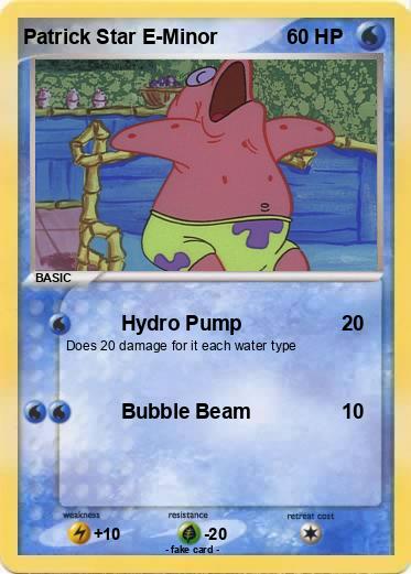 Pokemon Patrick Star E-Minor