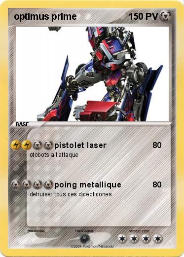 Pokemon optimus prime
