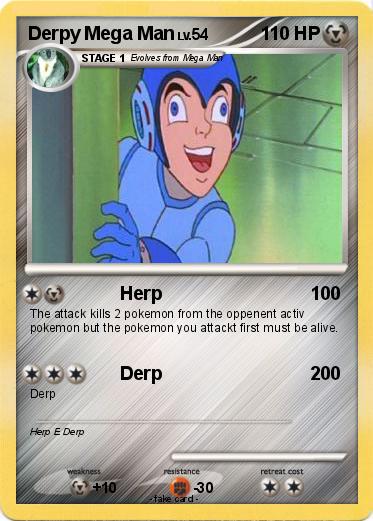 Pokemon Derpy Mega Man