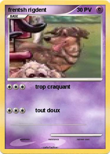 Pokemon frentsh rigdent