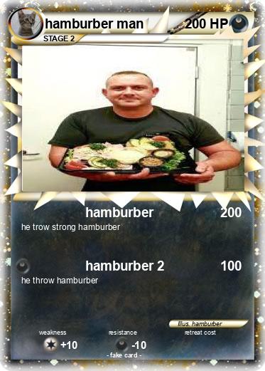 Pokemon hamburber man
