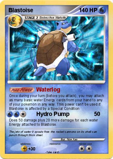 Pokemon Blastoise