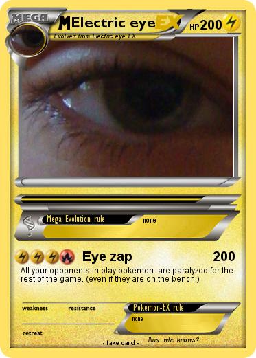 Pokemon Electric eye