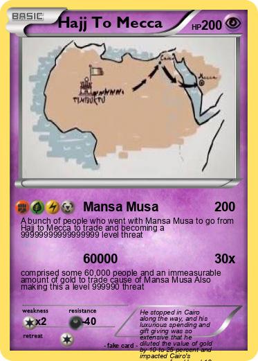 Pokemon Hajj To Mecca