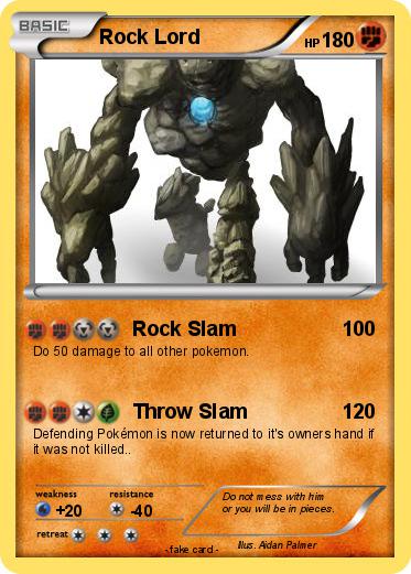 Pokemon Rock Lord