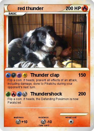 Pokemon red thunder