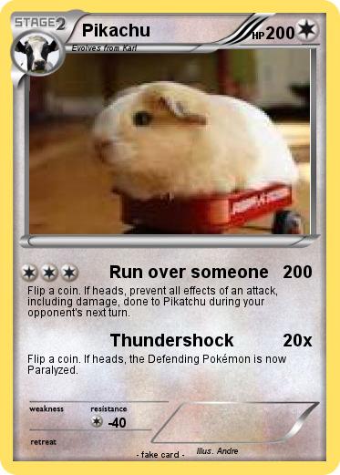 Pokemon Pikachu