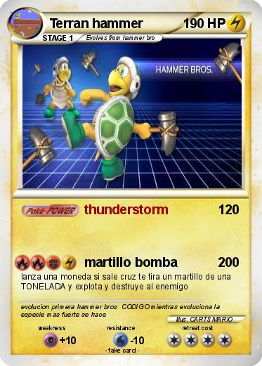 Pokemon Terran hammer