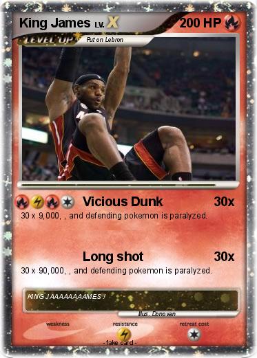 Pokemon King James