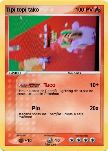 Pokemon Tipi topi tako