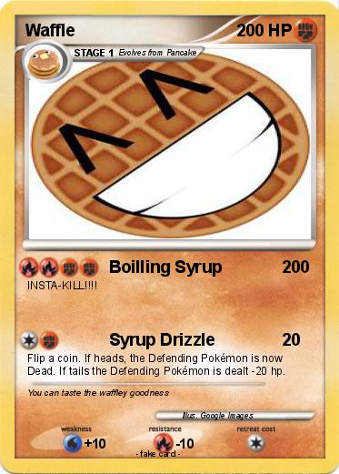 Pokemon Waffle