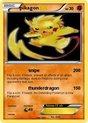 Pokemon pikagon