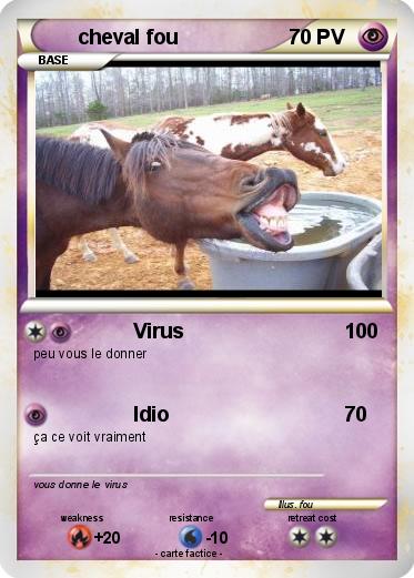 Pokemon cheval fou