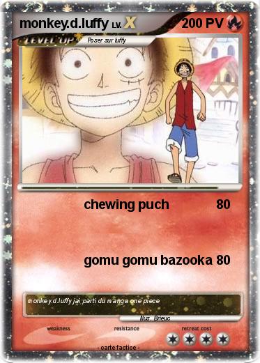 Pokemon monkey.d.luffy