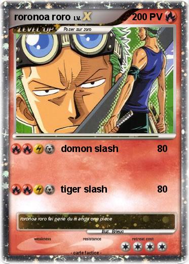 Pokemon roronoa roro