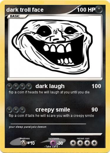 Pokemon dark troll face
