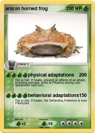 Pokemon amzon horned frog