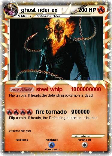 Pokemon ghost rider ex