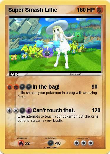 Pokemon Super Smash Lillie