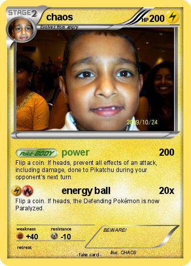 Pokemon chaos