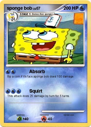 Pokemon sponge bob