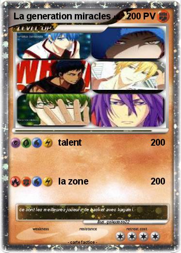 Pokemon La generation miracles