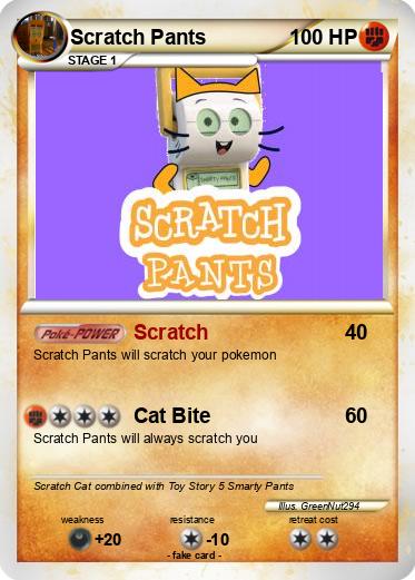 Pokemon Scratch Pants