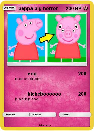 Pokemon peppa big horror