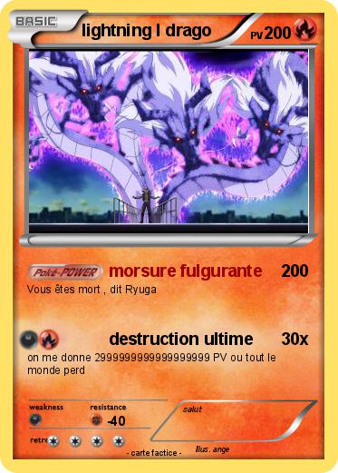 Pokemon lightning l drago