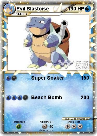 Pokemon Evil Blastoise