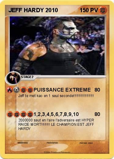 Pokemon JEFF HARDY 2010