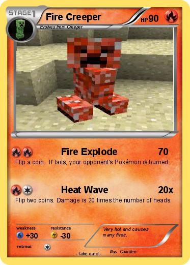 Pokemon Fire Creeper