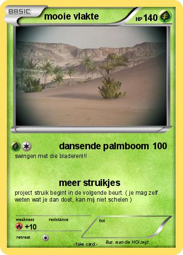 Pokemon mooie vlakte