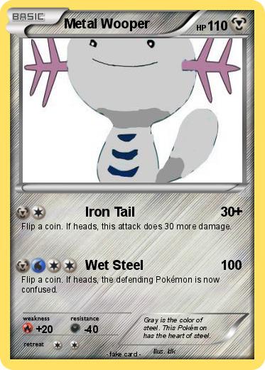 Pokemon Metal Wooper