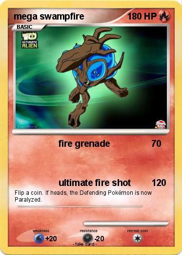 Pokemon mega swampfire