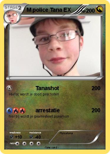 Pokemon M police Tana EX