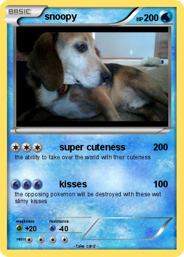 Pokemon snoopy