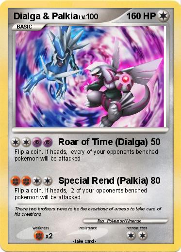 Pokemon Dialga & Palkia