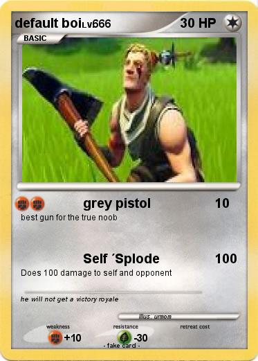 Pokemon default boi